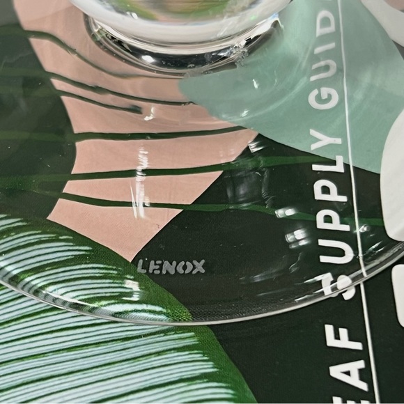 2 Lenox Holiday Gems Emerald Green All Purpose Wine Glass 8879547 Goblet Gift - Picture 5 of 13